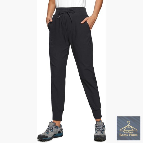Pants - Lightweight Ripstop Joggers 27.5" Inseam High Rise Pockets